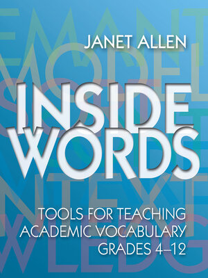 cover image of Inside Words